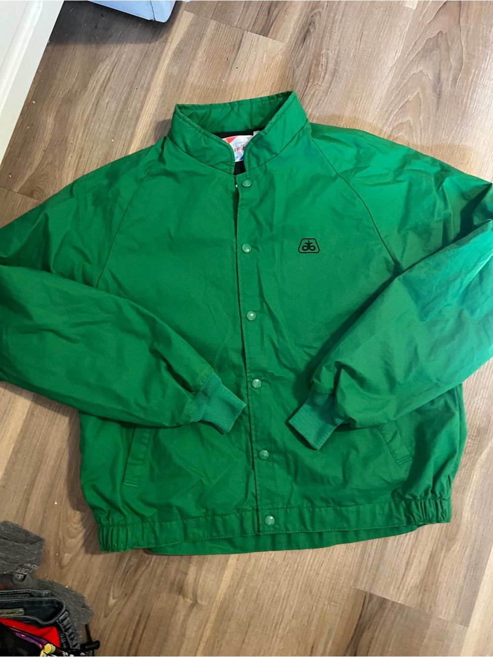 Vintage Swingster Brand “I’m Proud to be a Farmer” Men's Jacket Sz large